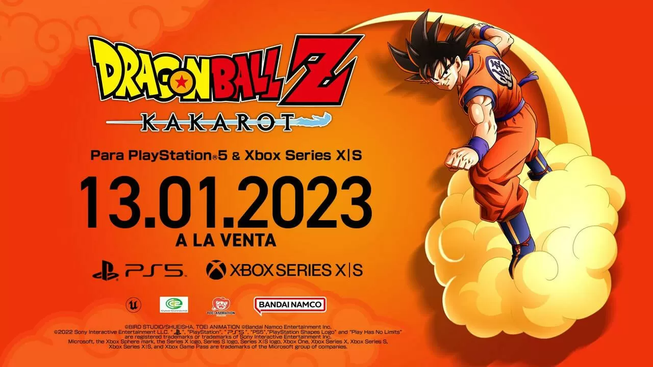 Imagen para Dragon Ball Z: Kakarot llegará a PS5 y Xbox Series X/S en enero
