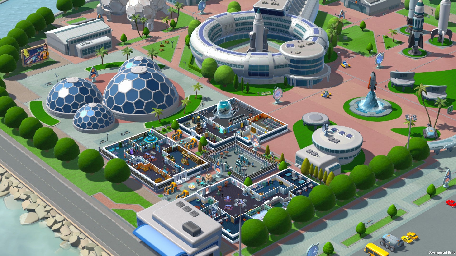 A space port in Two Point Campus
