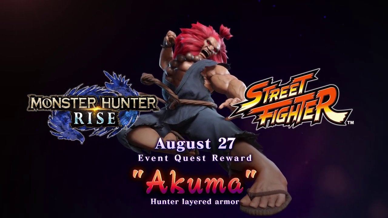 Imagem para Akuma a caminho de Monster Hunter Rise