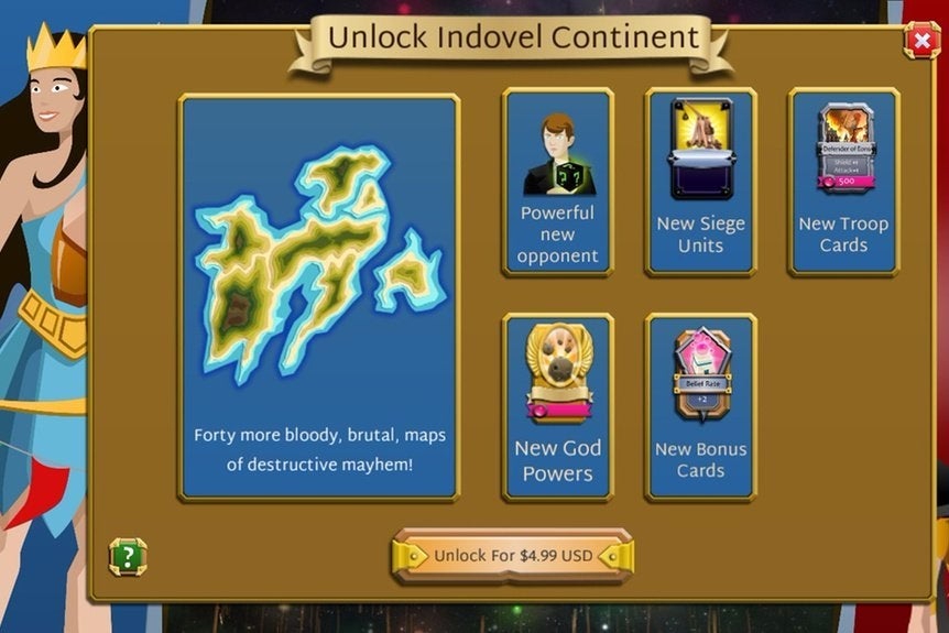 Image for 22cans pulls controversial Godus Wars microtransaction after player outcry