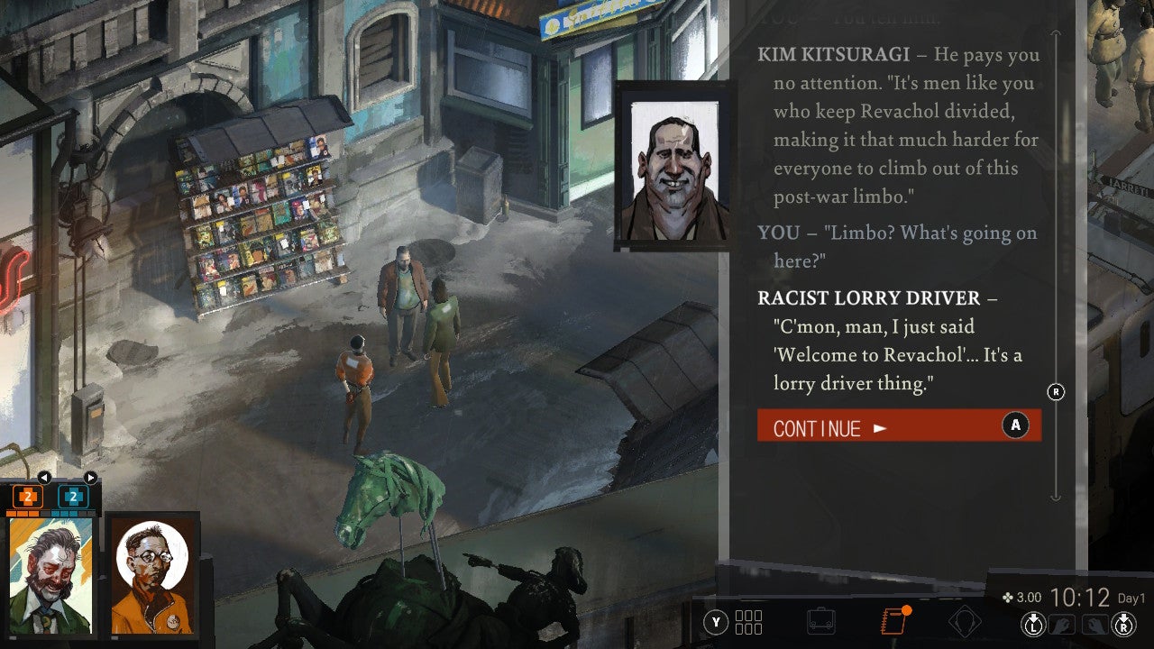 Disco Elysium s Switch port feels like the perfect form for this most novelistic of games - 13