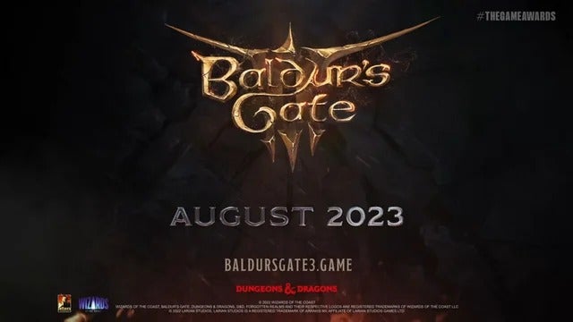 Afbeeldingen van Baldur's Gate 3 heeft release window