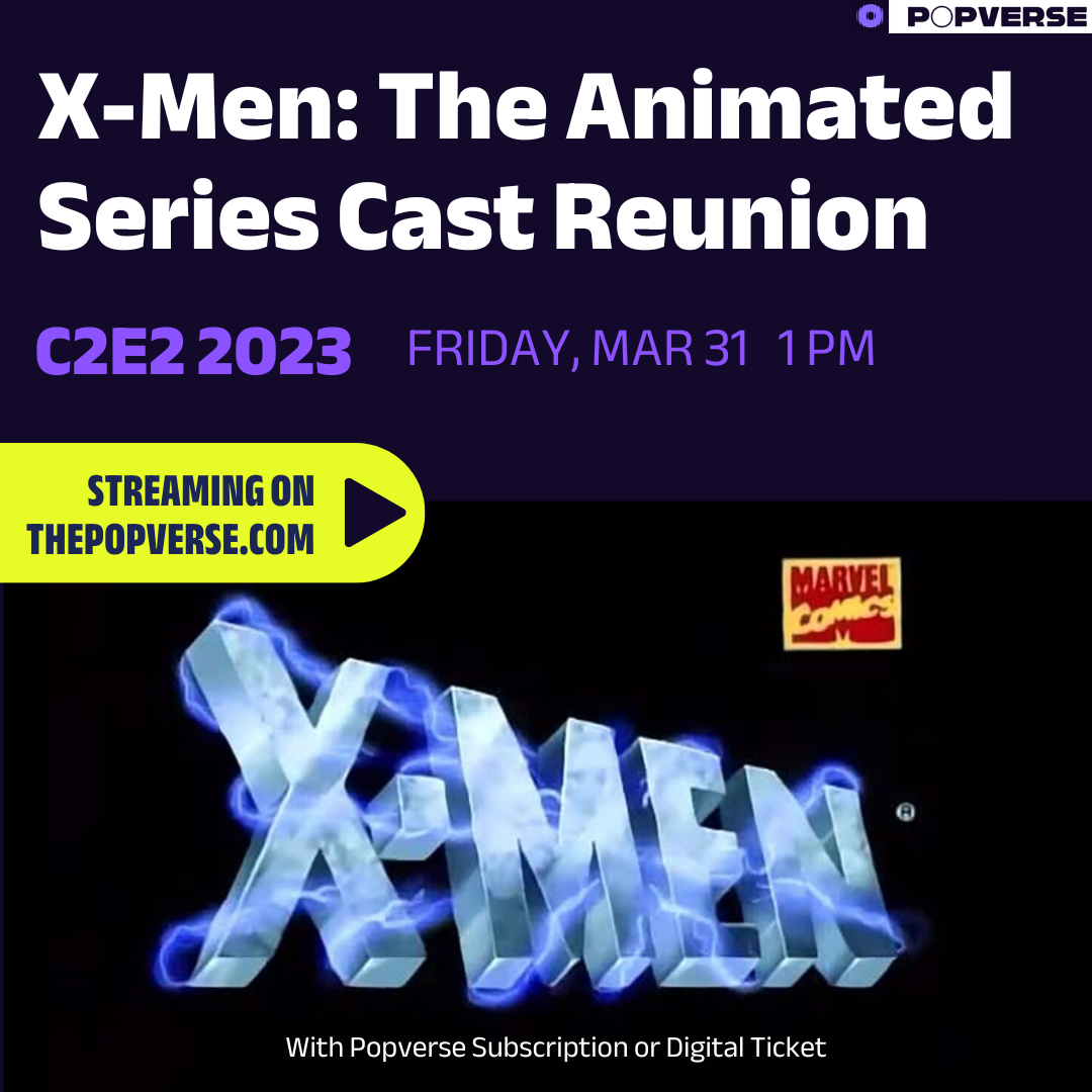Image for Livestream the X-Men: The Animated Series Cast Reunion from C2E2 '23