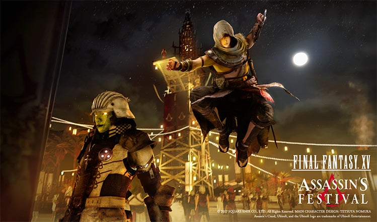 Obrazki dla Final Fantasy 15 w nowym DLC łączy siły z Assassin's Creed