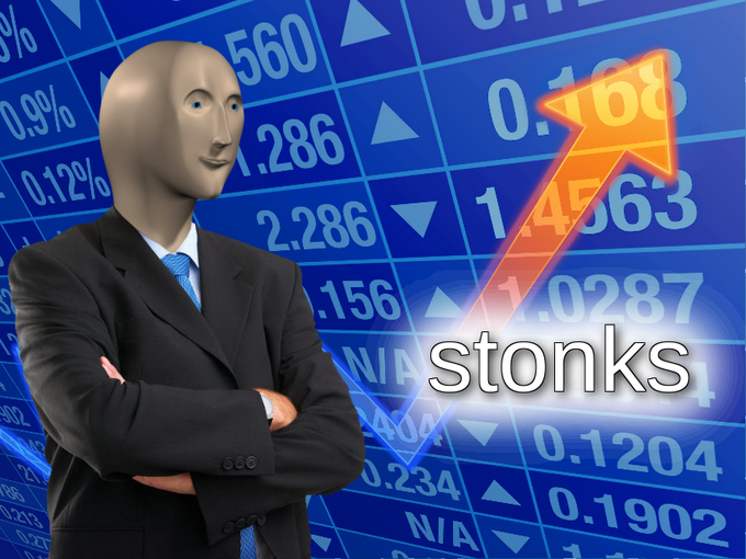 Fortnite now has the stonks man - 66