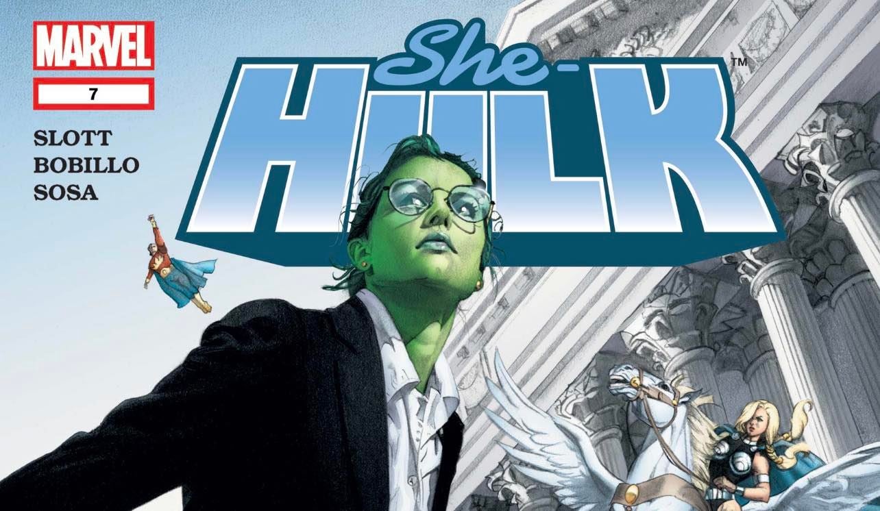 She-Hulk as an attorney
