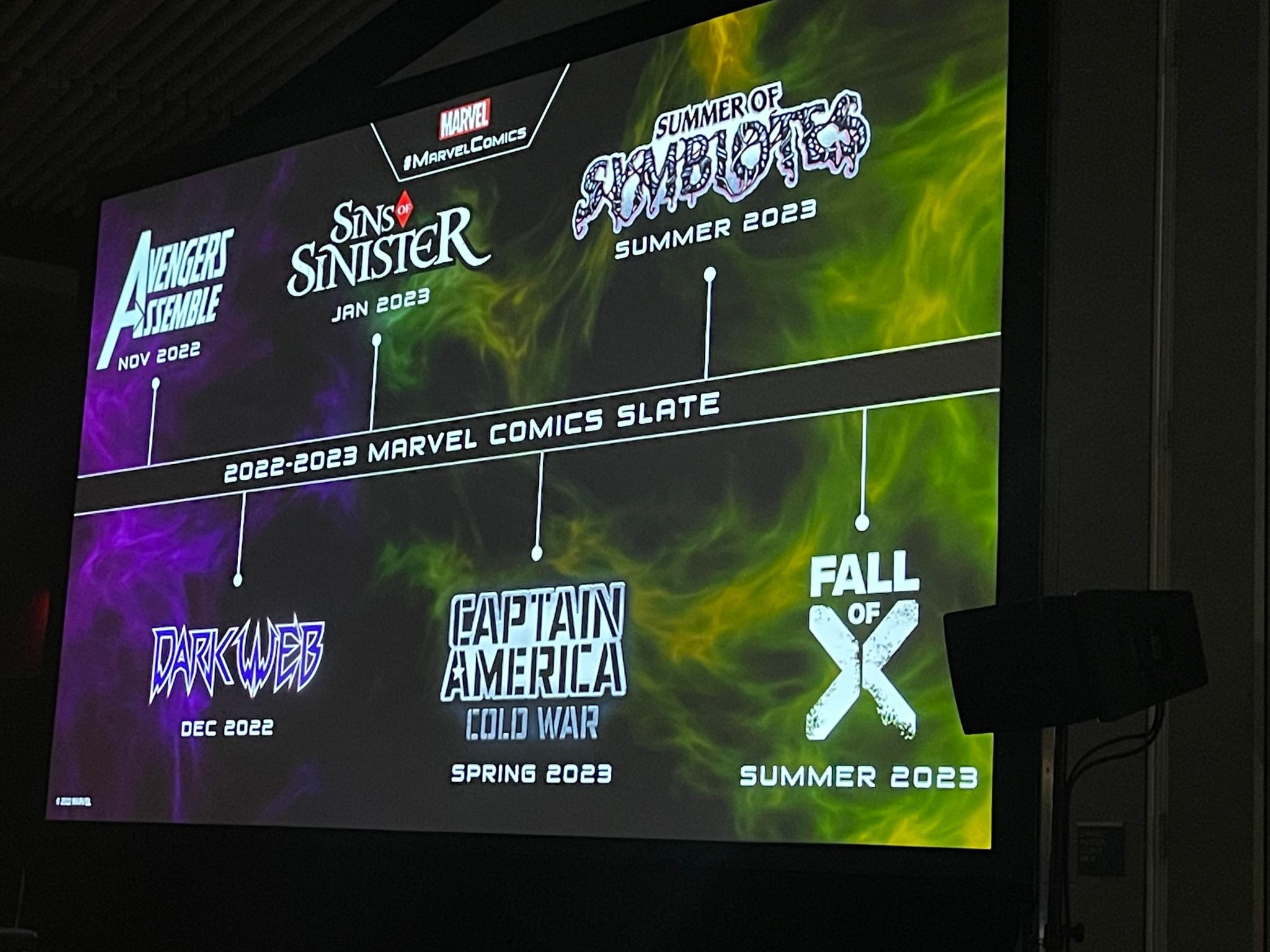 Marvel's upcoming event slate
