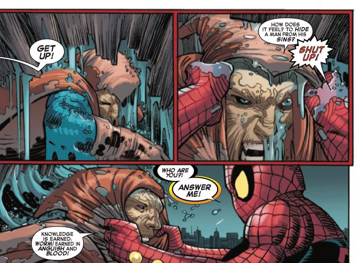 Spider-Man vs the Hobgoblin (art by John Romita Jr)