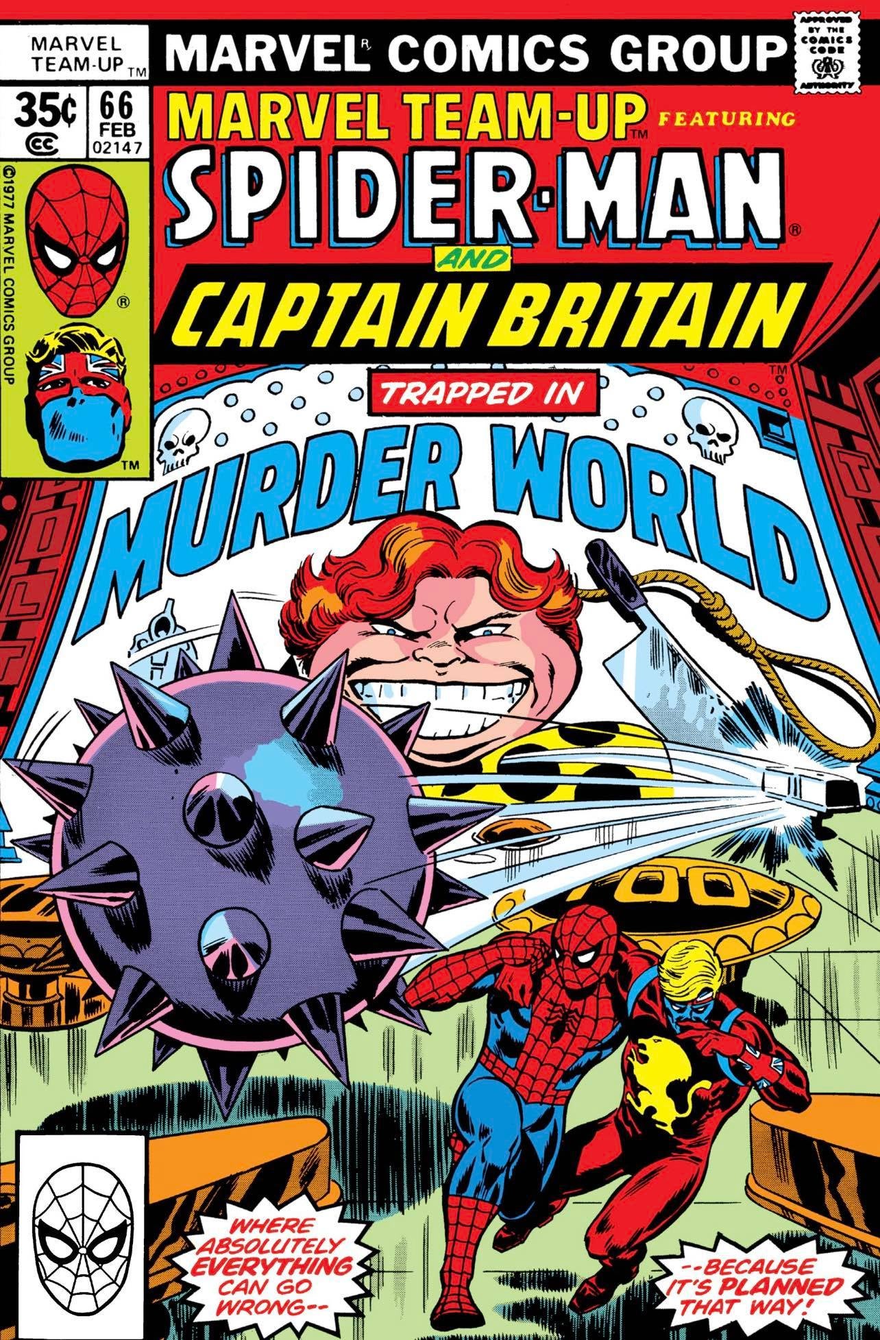 The debut of Murderworld in Marvel Team-Up #66 (art by John Byrne)