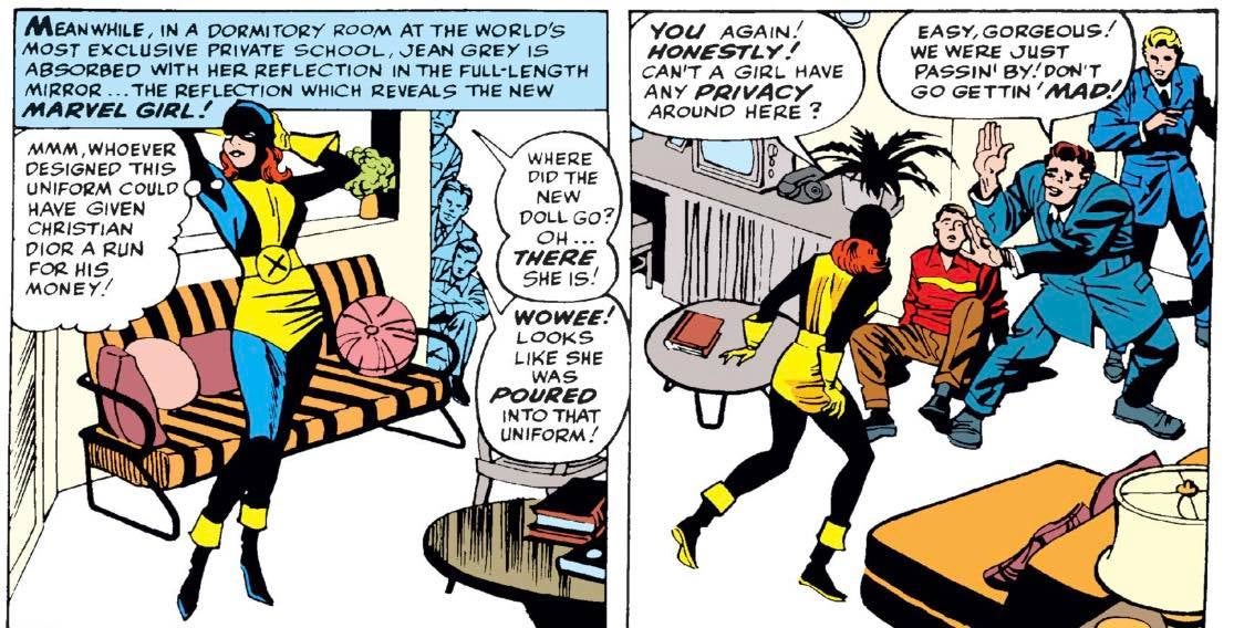 The X-Men meet Jean Grey