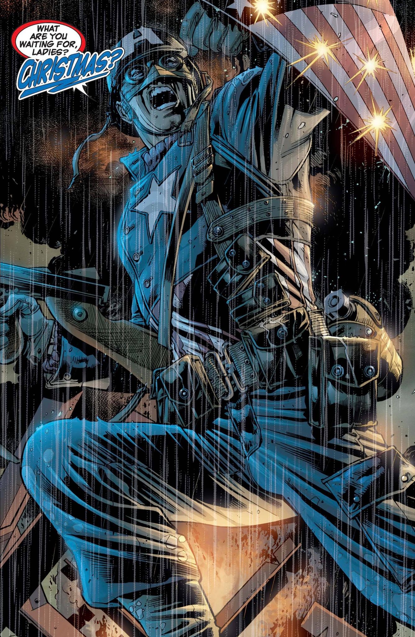 Captain America (from Ultimate Comics #1)