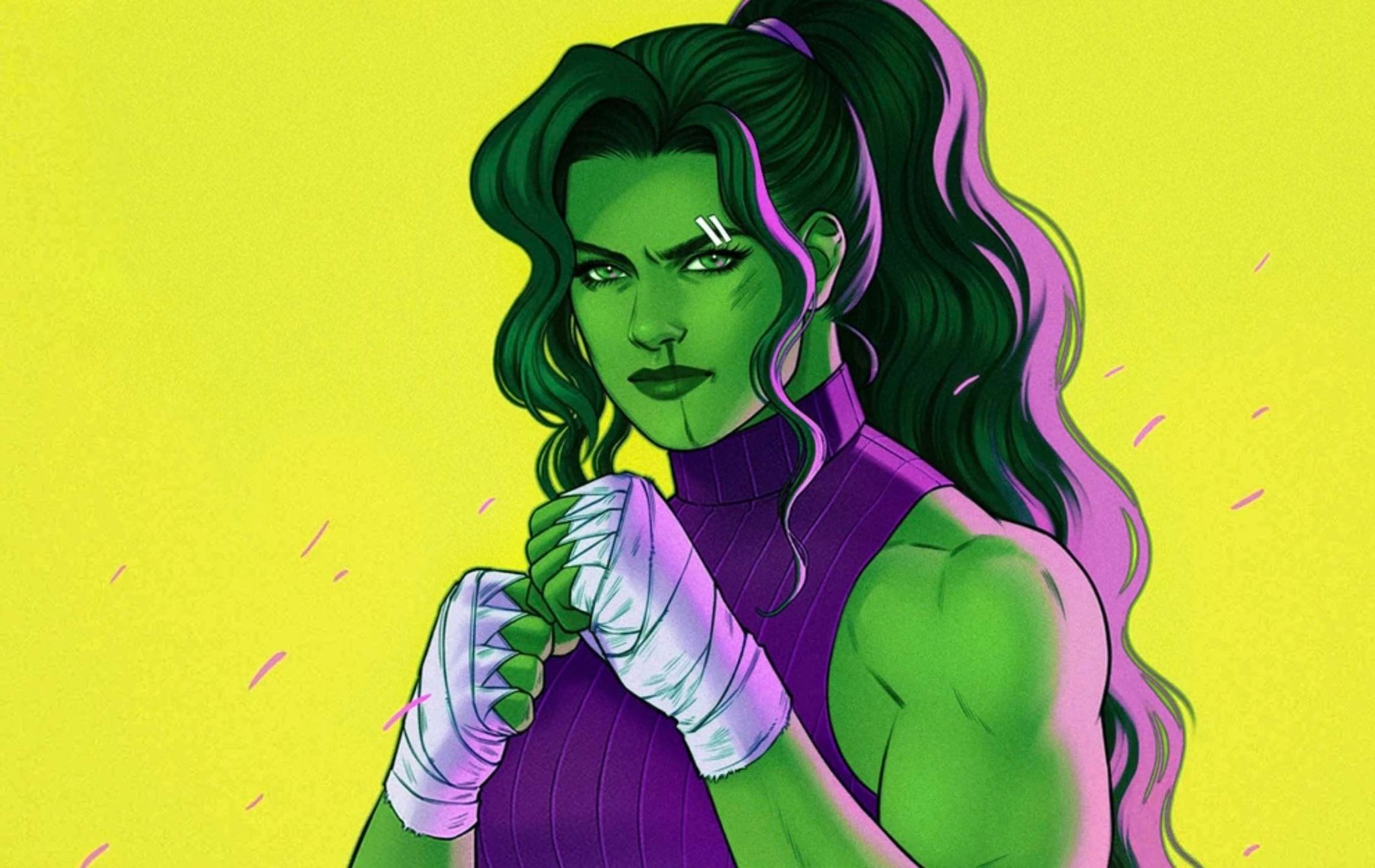 She-Hulk #11 textless cover cropped