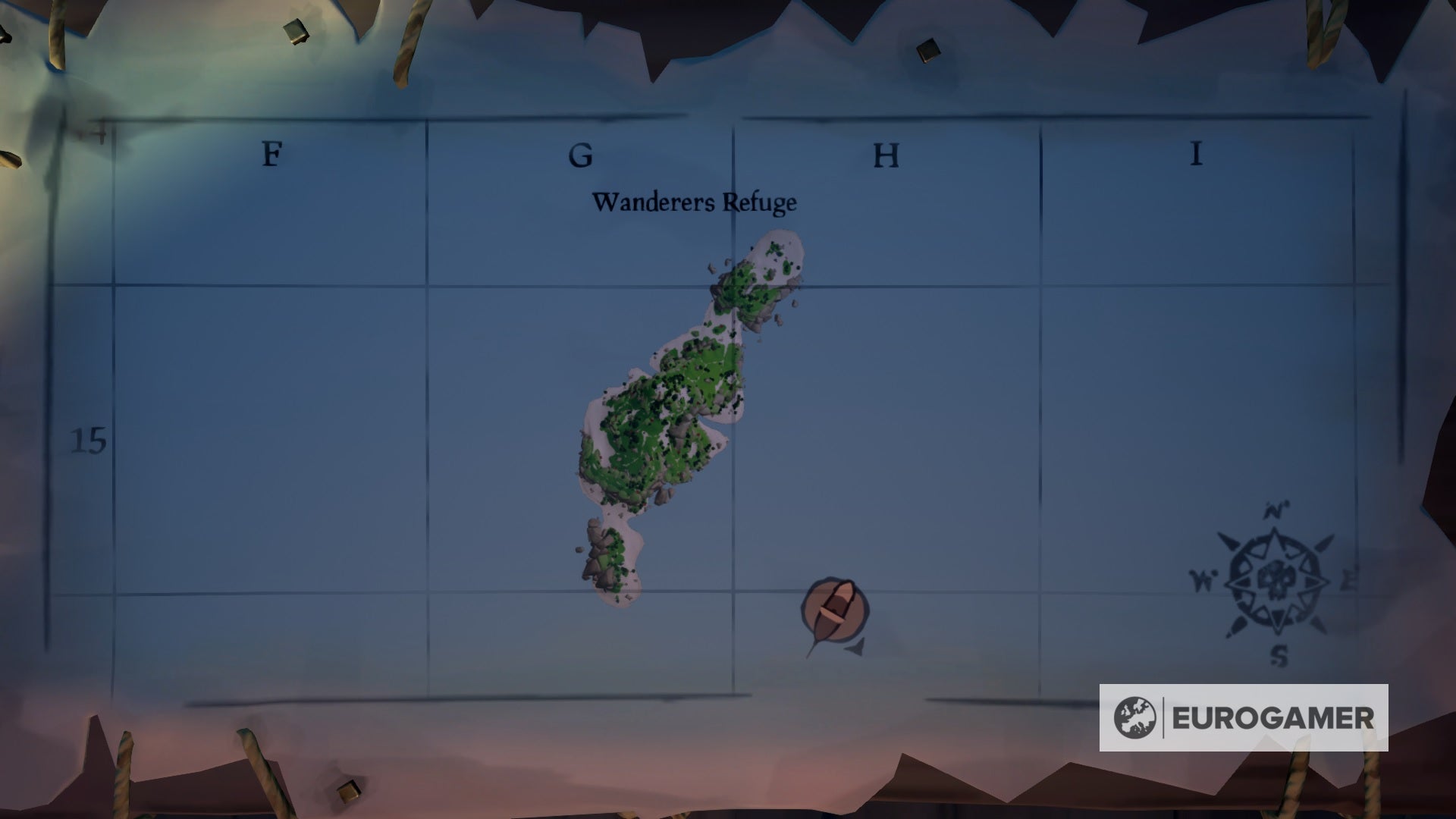 Карта сокровищ sea of thieves