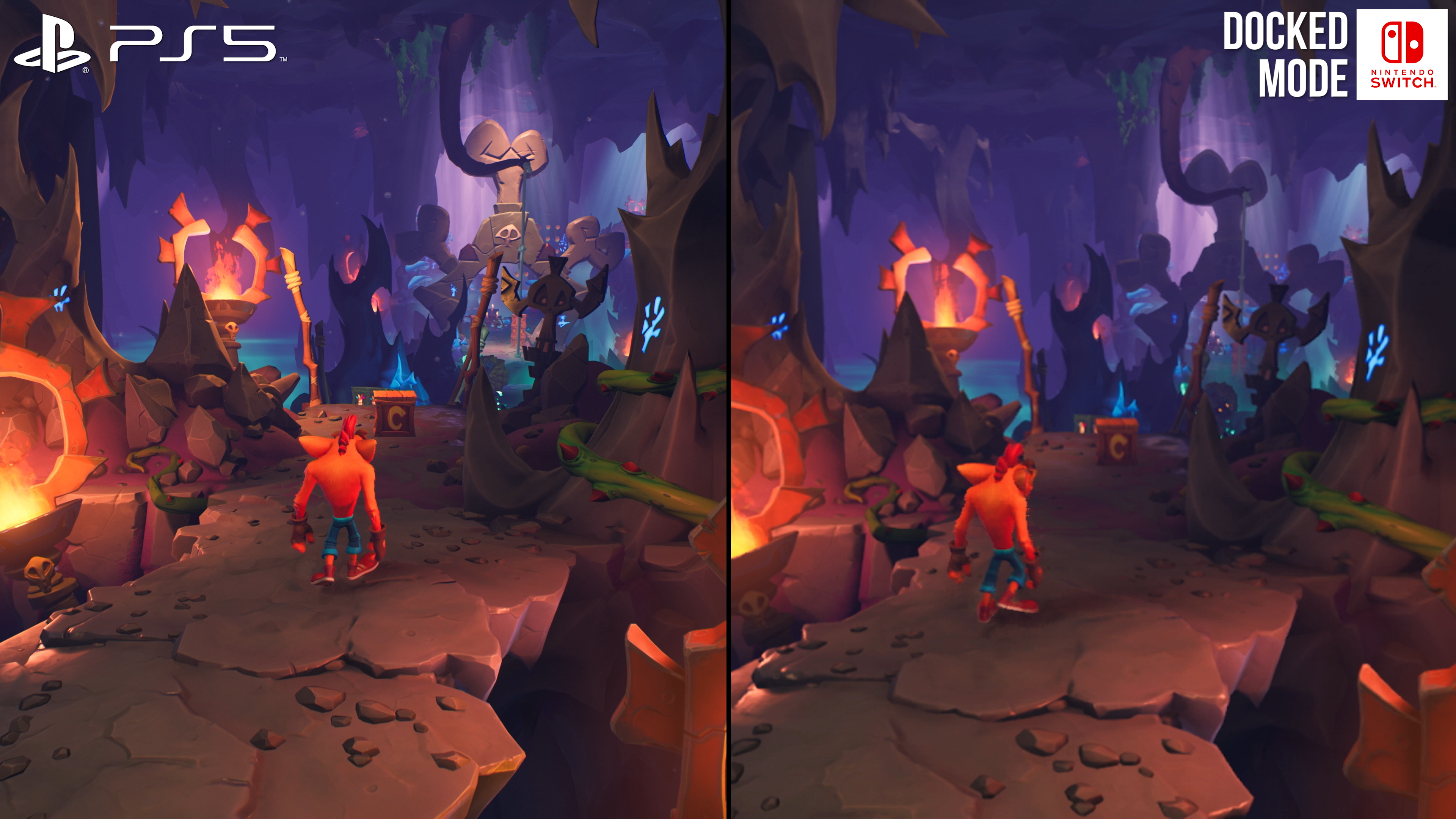 Crash Bandicoot 4 revisted  PlayStation 5 vs Nintendo Switch - 71