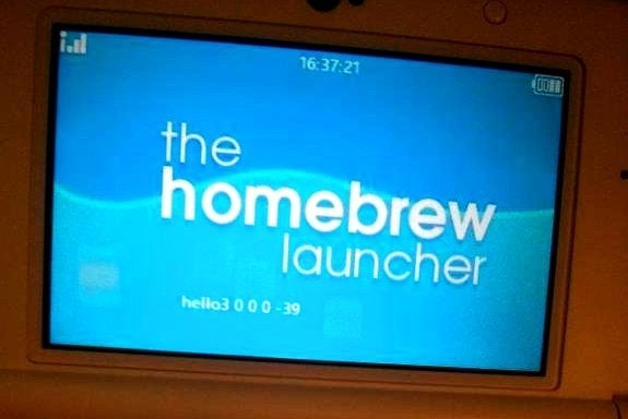 Image for 3DS homebrew loader built, requires obscure puzzle game