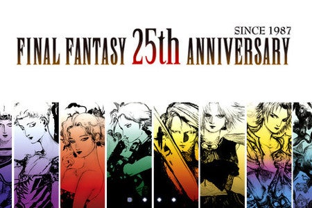 Imagem para Website para celebrar 25 anos de Final Fantasy