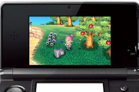 Animal Crossing 3DS has a garden centre 