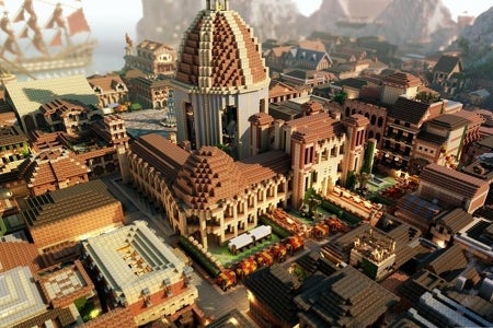 Afbeeldingen van Xbox-editie van Minecraft bouwt zich een weg naar een nieuwe versie