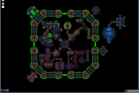 Imagem para Criado World of Warcraft em formato Google maps