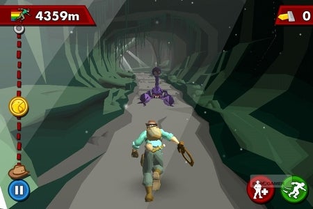 Immagine di Pitfall! rinasce in stile Temple Run per iPhone, iPad e iPod Touch