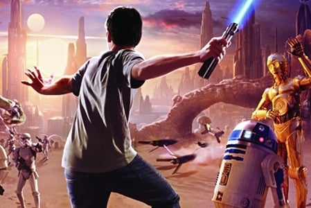 Imagem para Kinect Star Wars com produção de grande escala