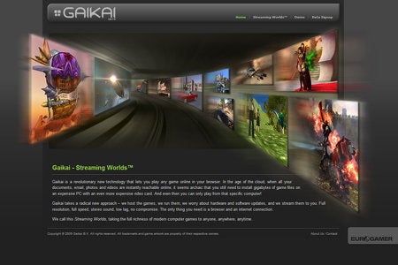 Image for Gaikai streamed demos coming to the GAME website in the spring