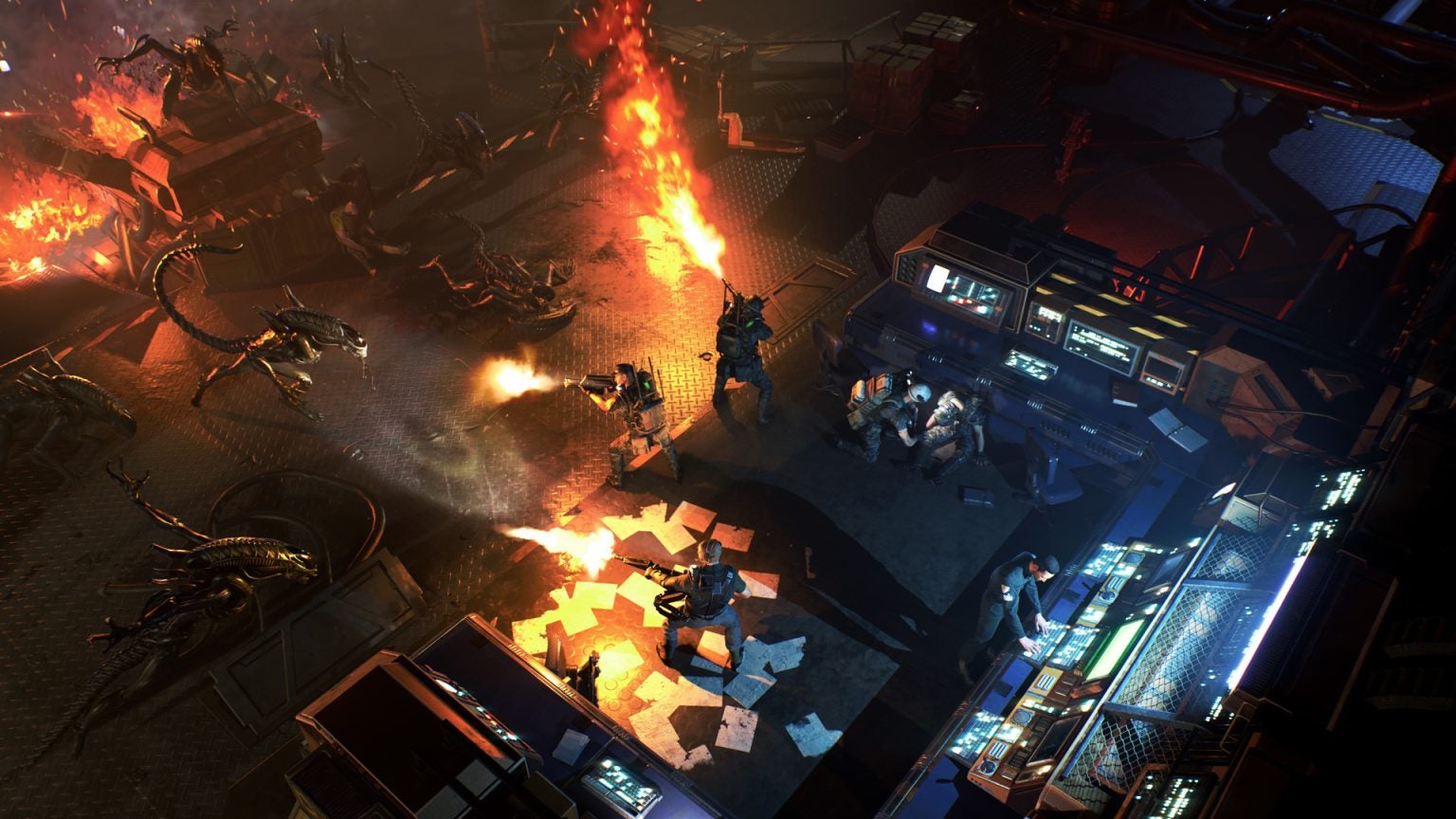 Imagem para Aliens: Dark Descent recebe data e gameplay