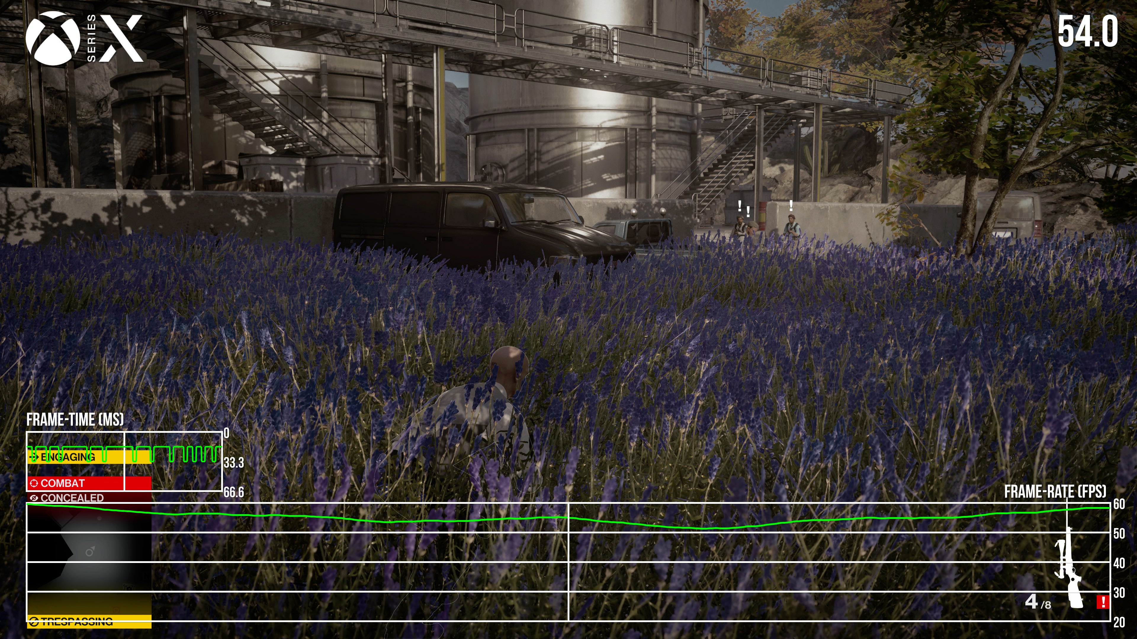 Hitman 3 on Series X has a resolution advantage over PS5 - 69
