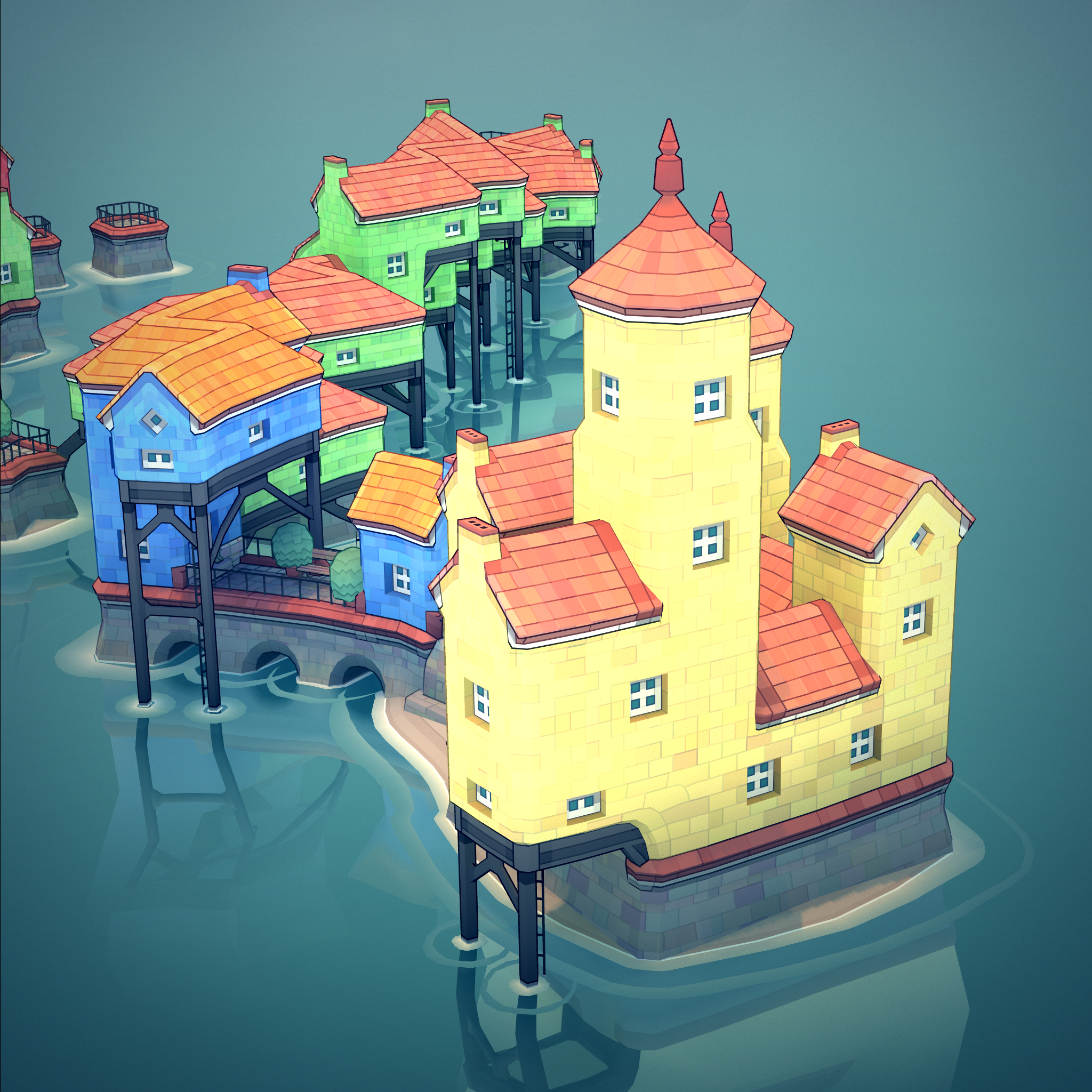 Townscaper review   a city builder without rules - 39