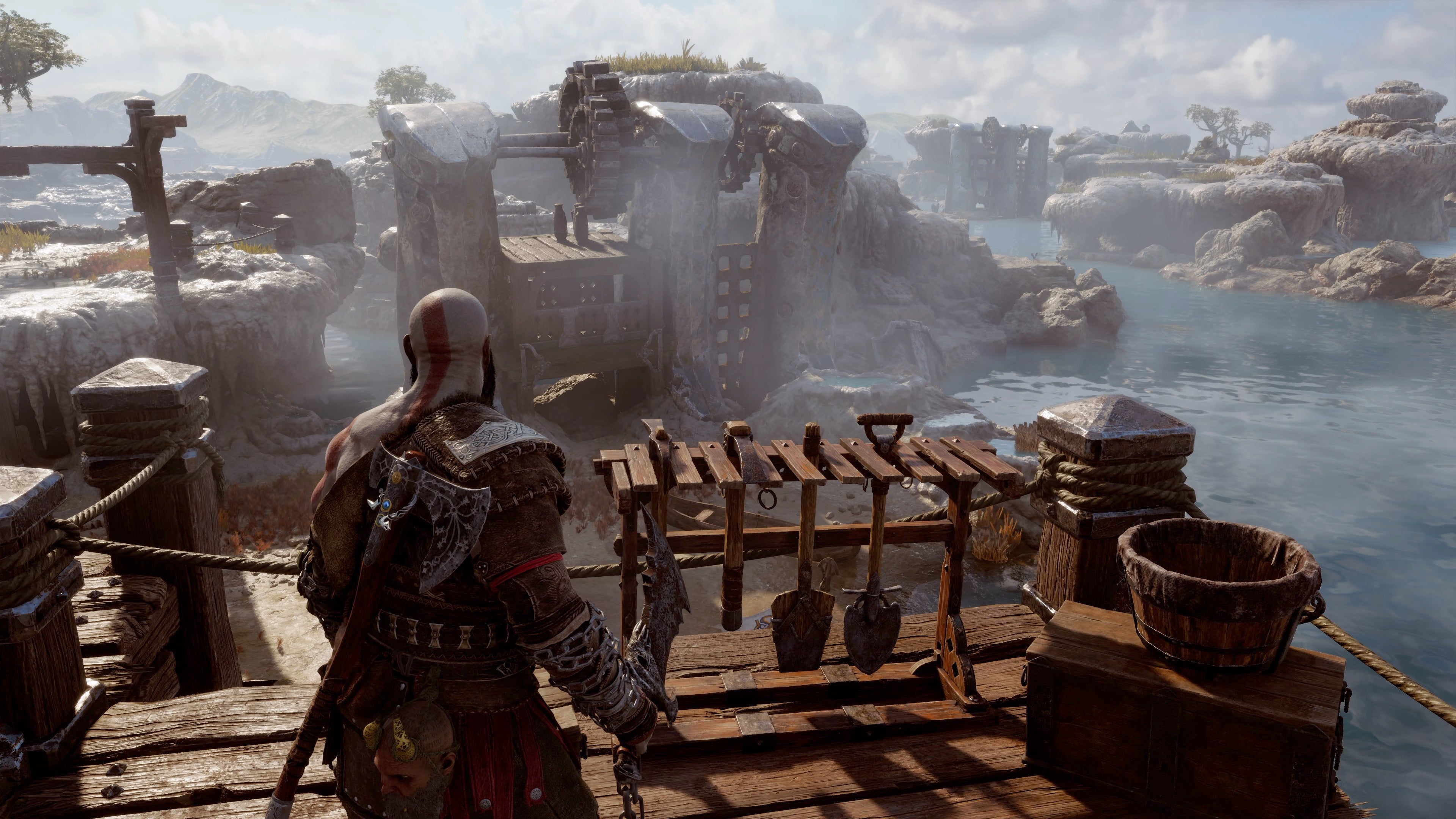 God of War  Ragnar k scales gracefully across the console generations - 43