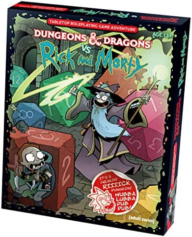 Dungeons and Dragons vs. Rick and Morty game