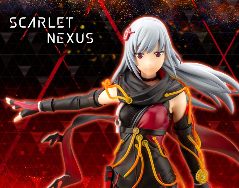 Imagem para Kasane de Scarlet Nexus numa figura PVC da Kotobukiya