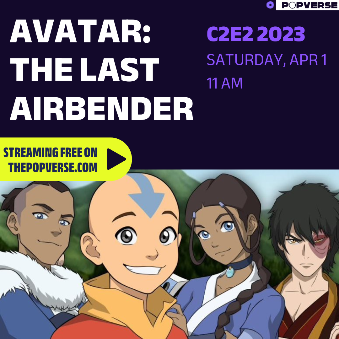 Image for Free Livestream the Avatar: The Last Airbender reunion panel with Zach Tyler Eisen, Mae Whitman, Dante Basco, and Jack De Sena from C2E2 2023