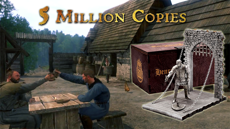 Image for Kingdom Come Deliverance na 5 milionech kusů