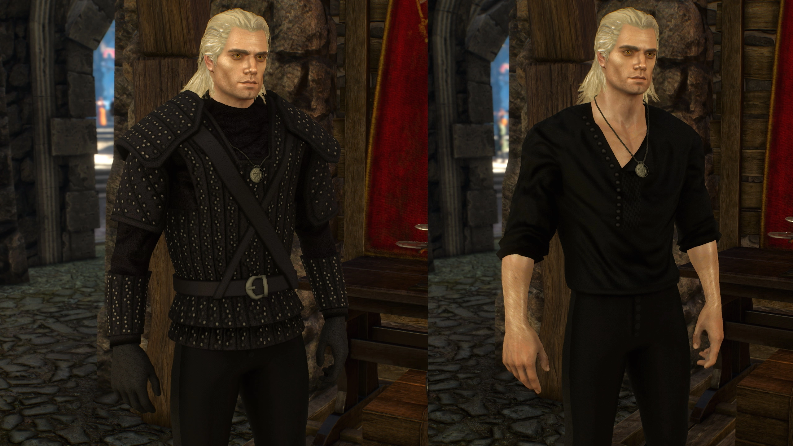Dress Geralt in his Netflix attire thanks to a new Witcher 3 mod - 5