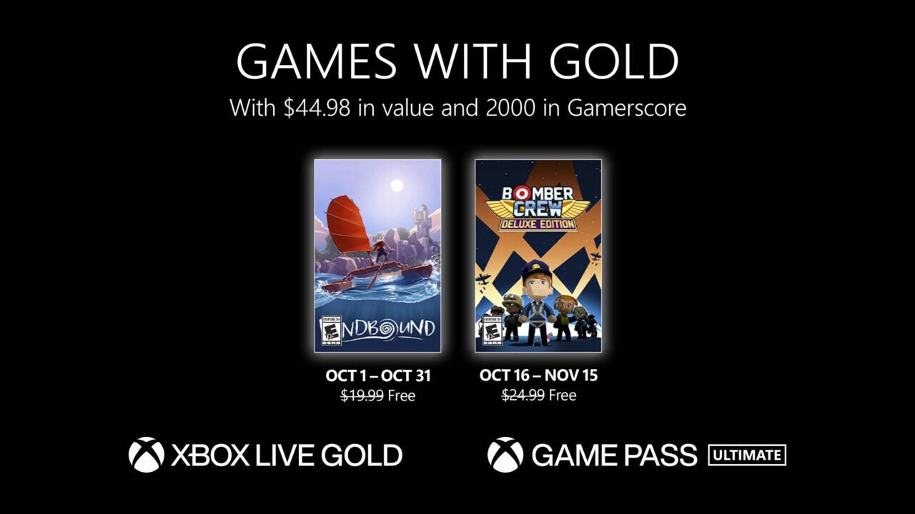Imagem para Eis os jogos Xbox Live Gold de outubro