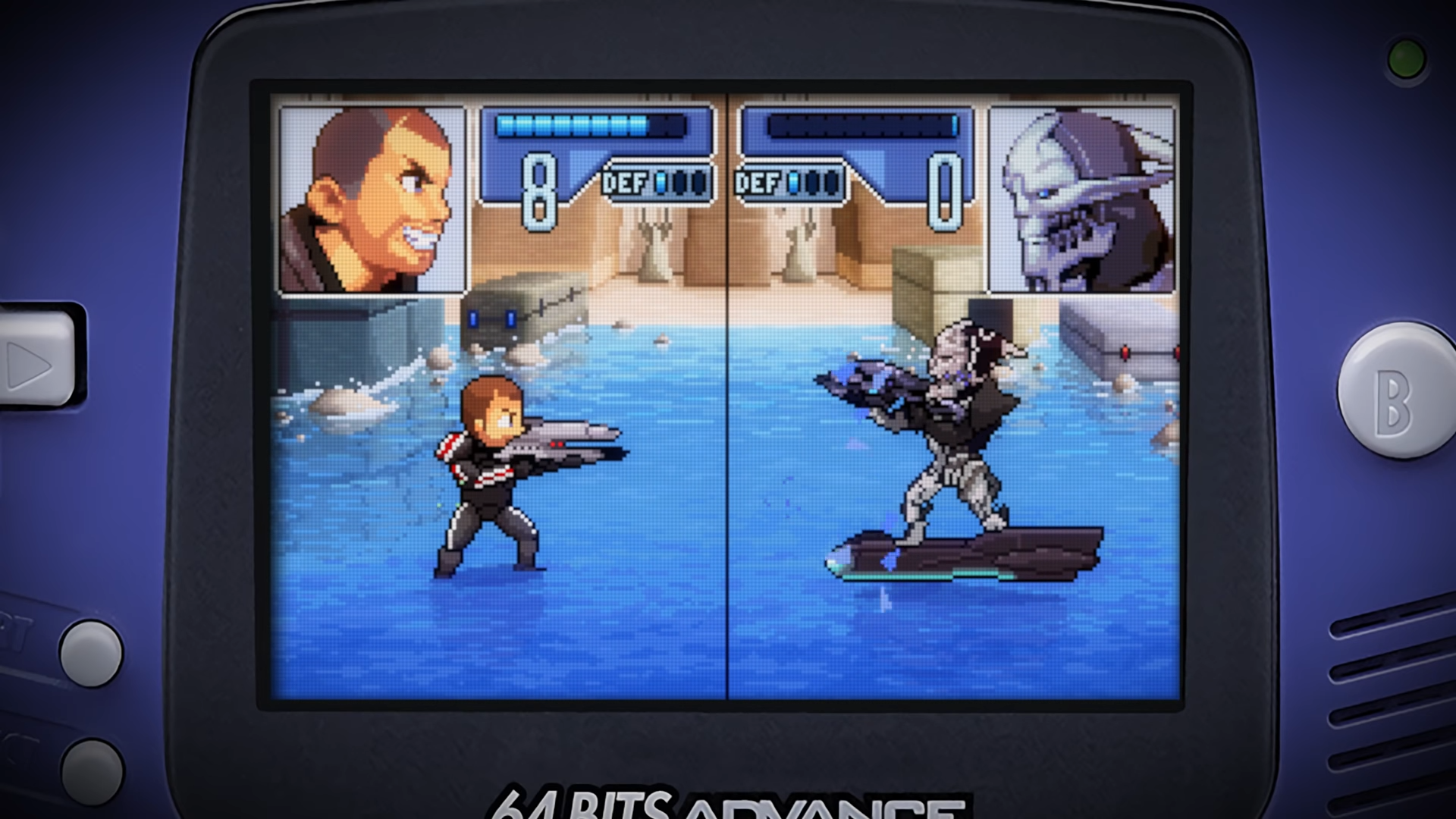 Mass Effect and Advance Wars demake mash-up looks adorable - Vimarsana News