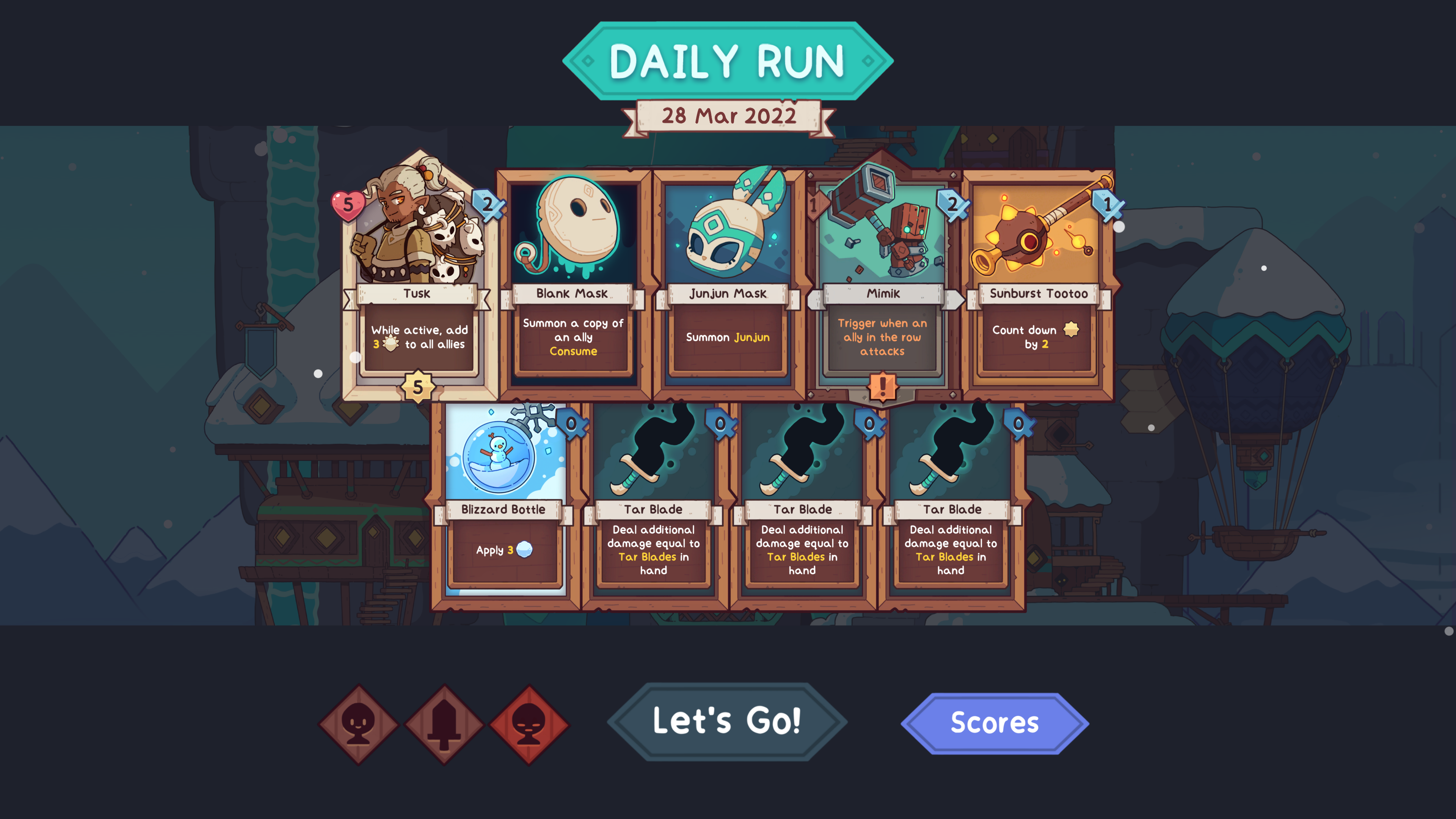 Wildfrost is a card battling roguelike out this winter for Switch  PC - 80