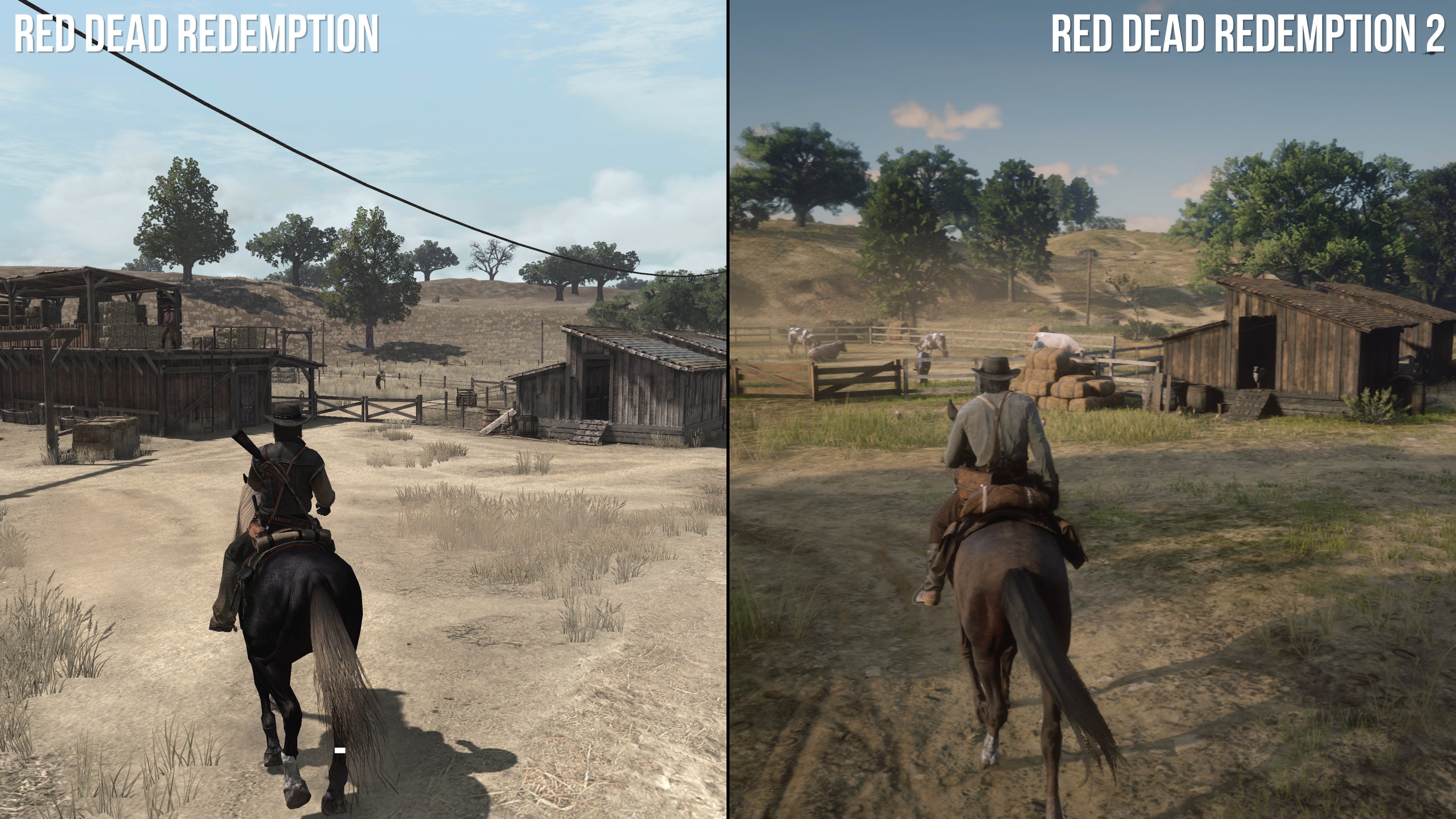 Blackwater and beyond: Red Dead Redemption 1/2 compared | Eurogamer.net