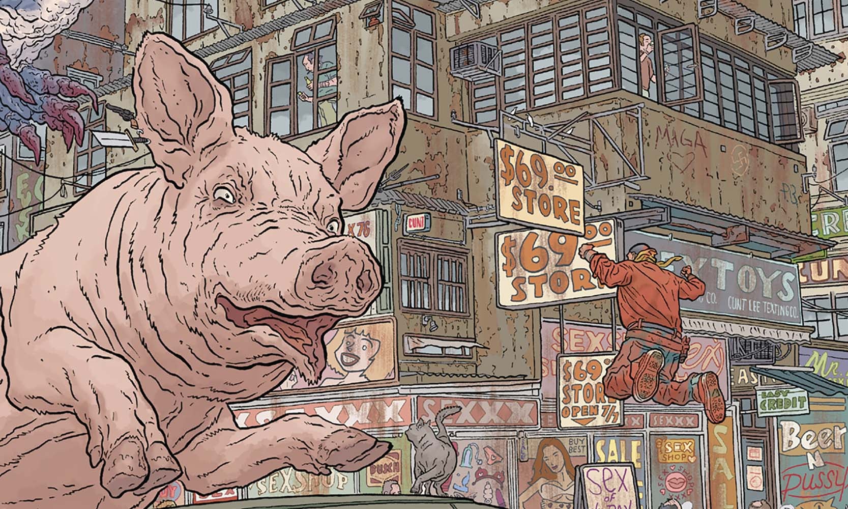 Finding peace in a violent world: Geof Darrow on Shaolin Cowboy’s eternal journey and cycle of violence