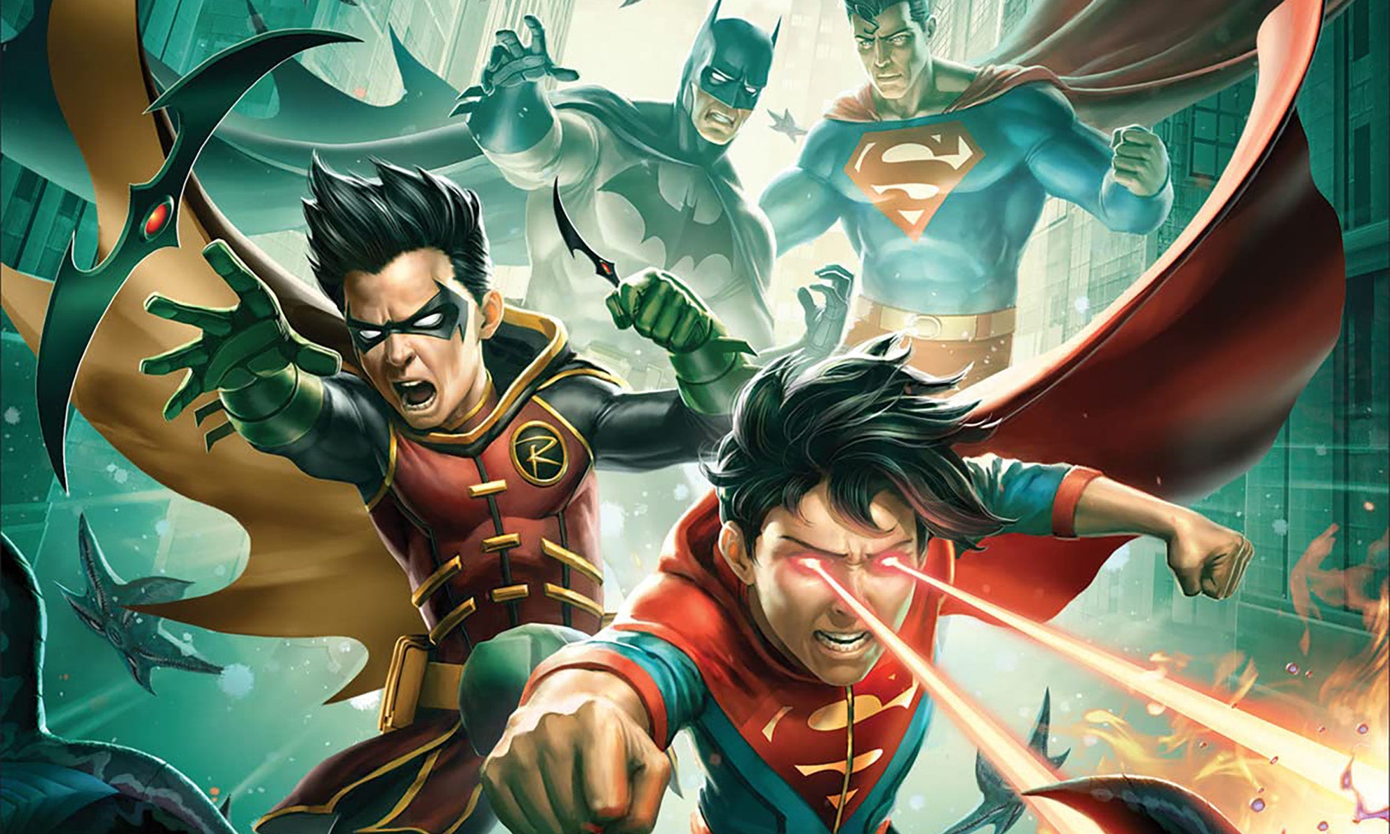Image for Watch the Batman and Superman: Battle of the Super Sons panel from NYCC '22 live!