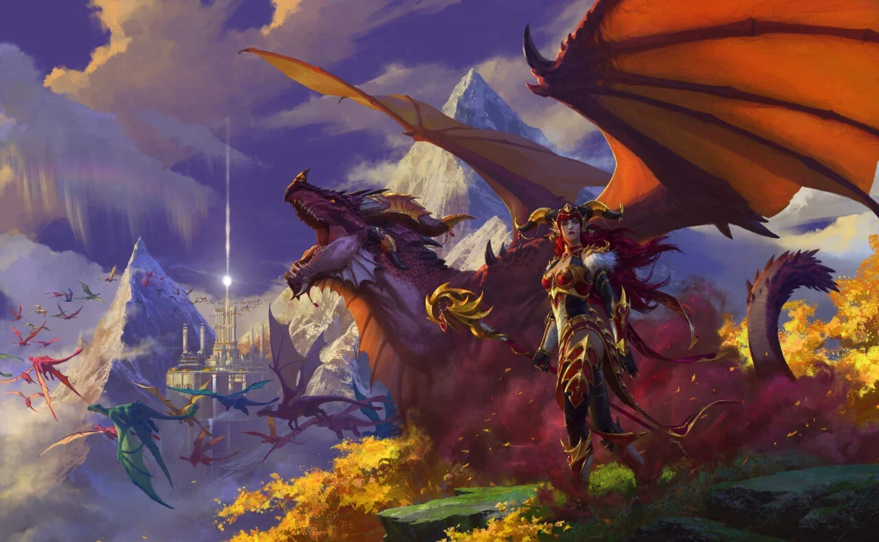 Imagem para World of Warcraft: Dragonflight anunciada