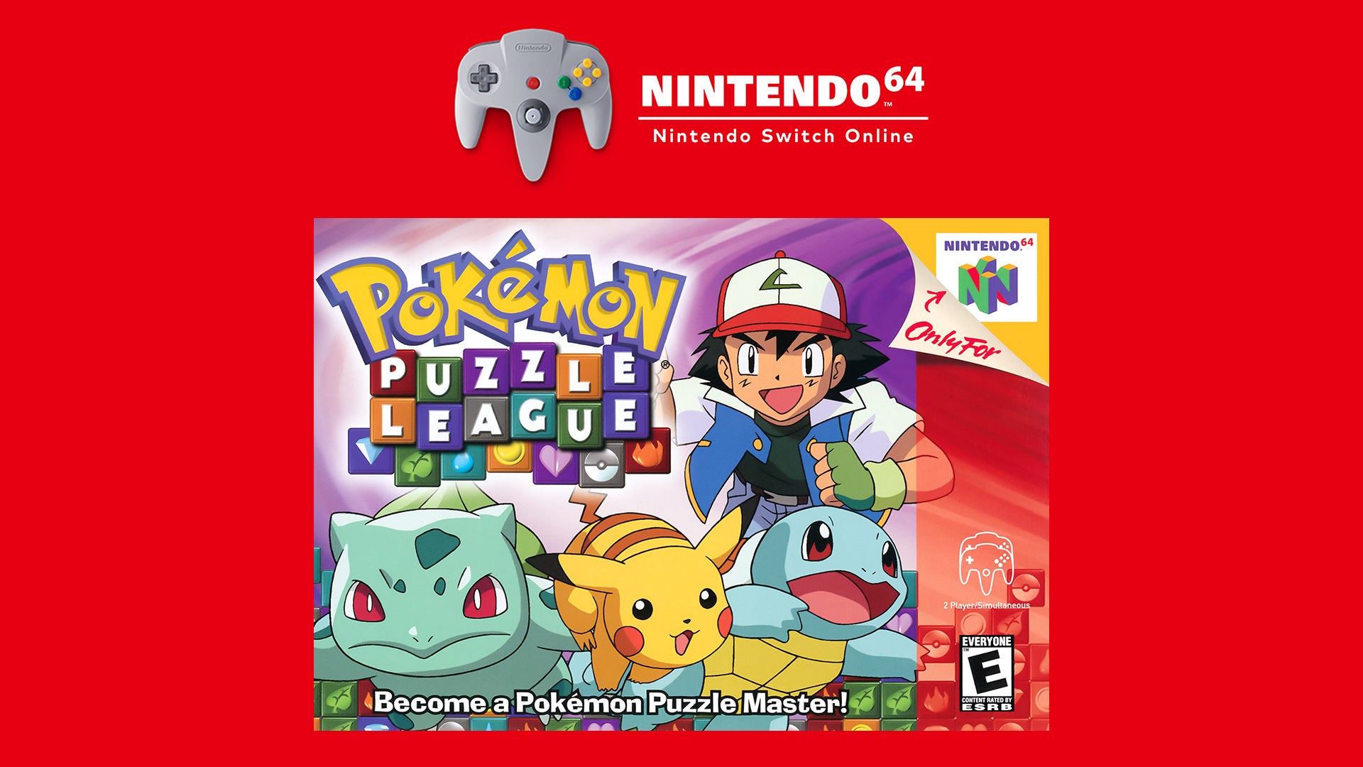 Imagem para Pokémon Puzzle League chega à Switch