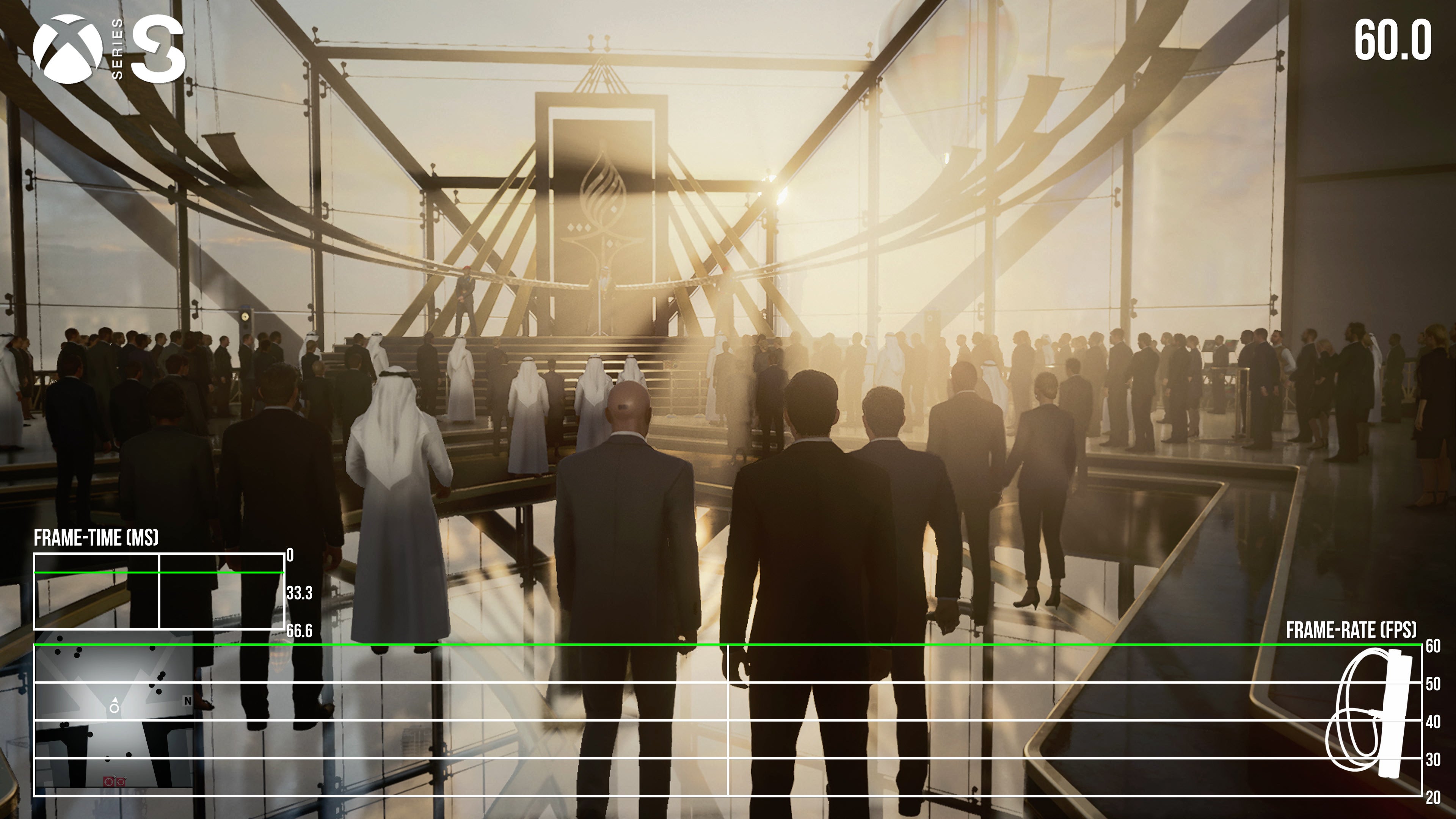 Hitman 3 on Series X has a resolution advantage over PS5 - 69