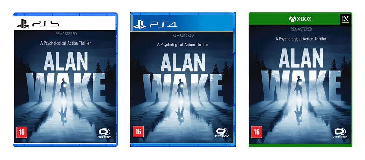 Imagem para Alan Wake Remastered listado em loja de Taiwan