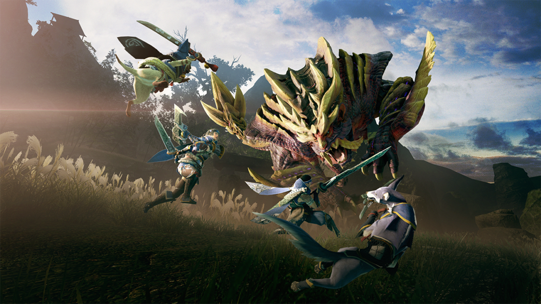 Imagem para Monster Hunter Rise regista mais de 90 mil jogadores na estreia PC