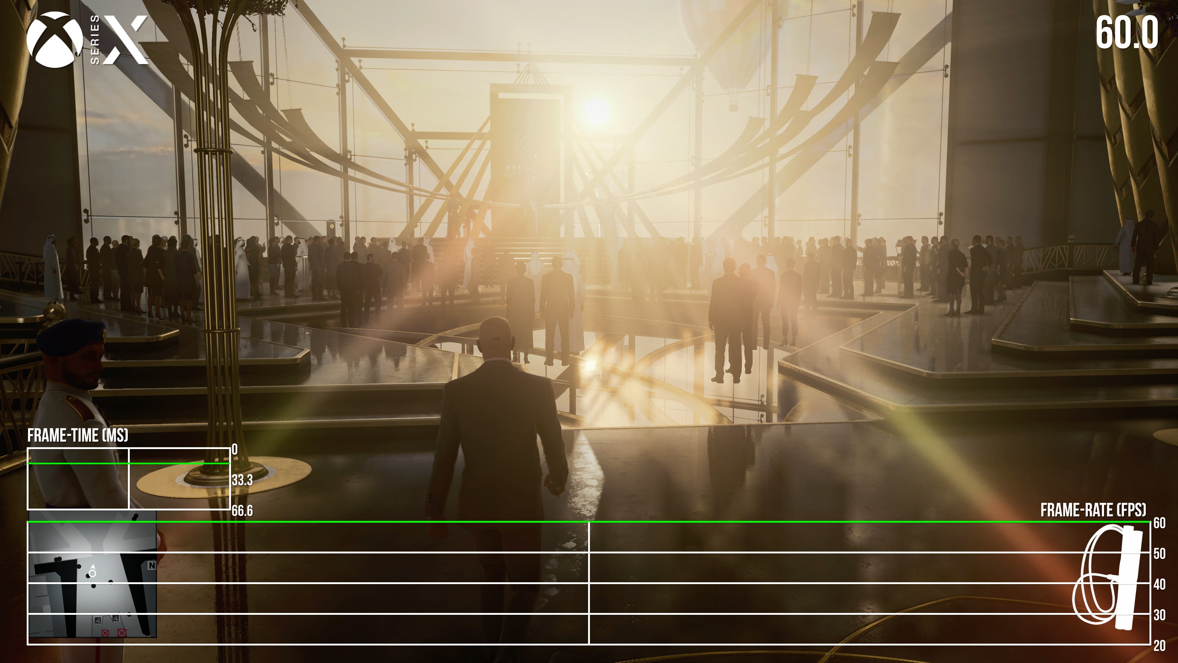 Hitman 3 on Series X has a resolution advantage over PS5 - 20