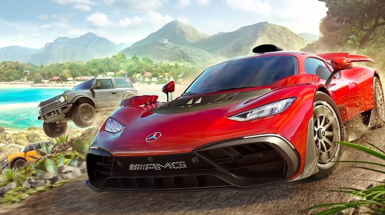 Image for 9 minut Forza Horizon 5 se sjezdem ze sopky i písečnou bouří