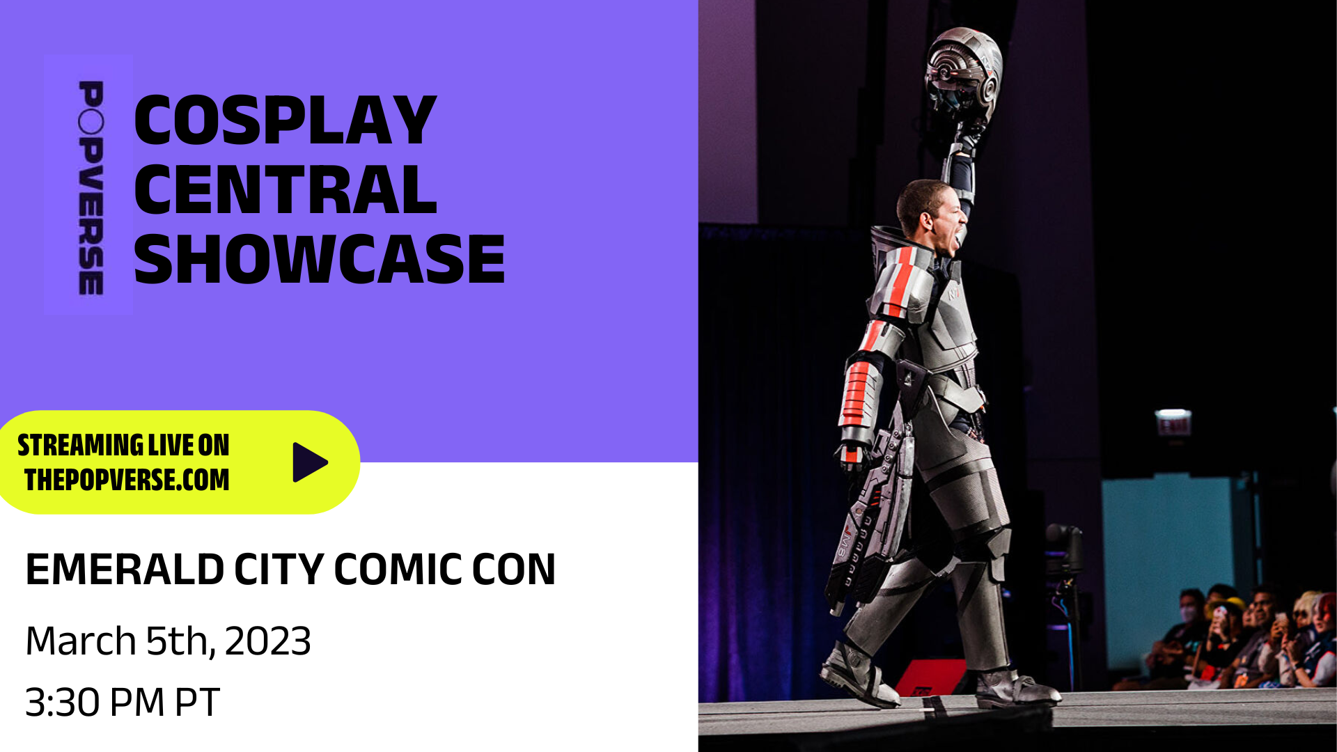 Image for Livestream the Cosplay Central Showcase panel from ECCC '23