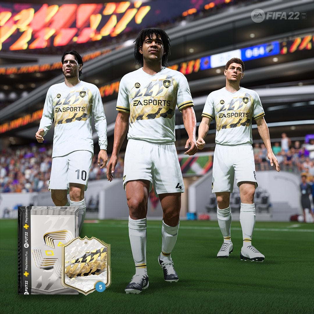 Imagem para FIFA 22 PS Plus FUT Pack já disponível
